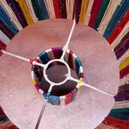 affordable price, esty product, moroccan,raffia lampshade