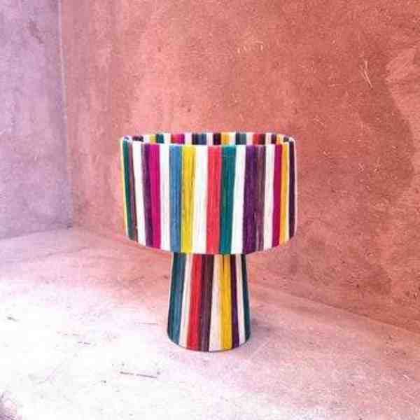 boho lampeshade, Lampe en raphia, libitii-shop,esty product, moroccan handmade lamp, buy now