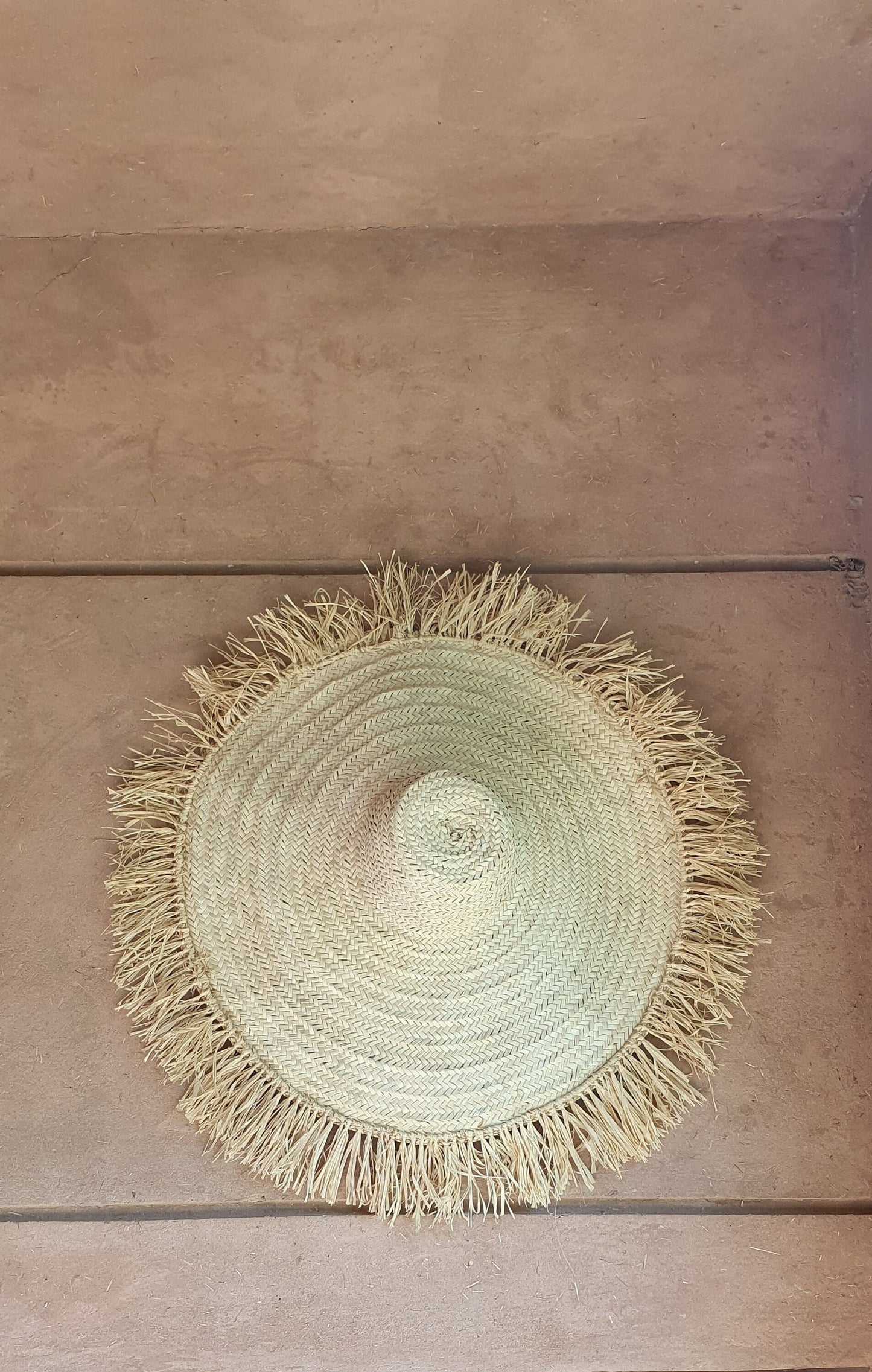 Décoration murale - Chapeau de paille