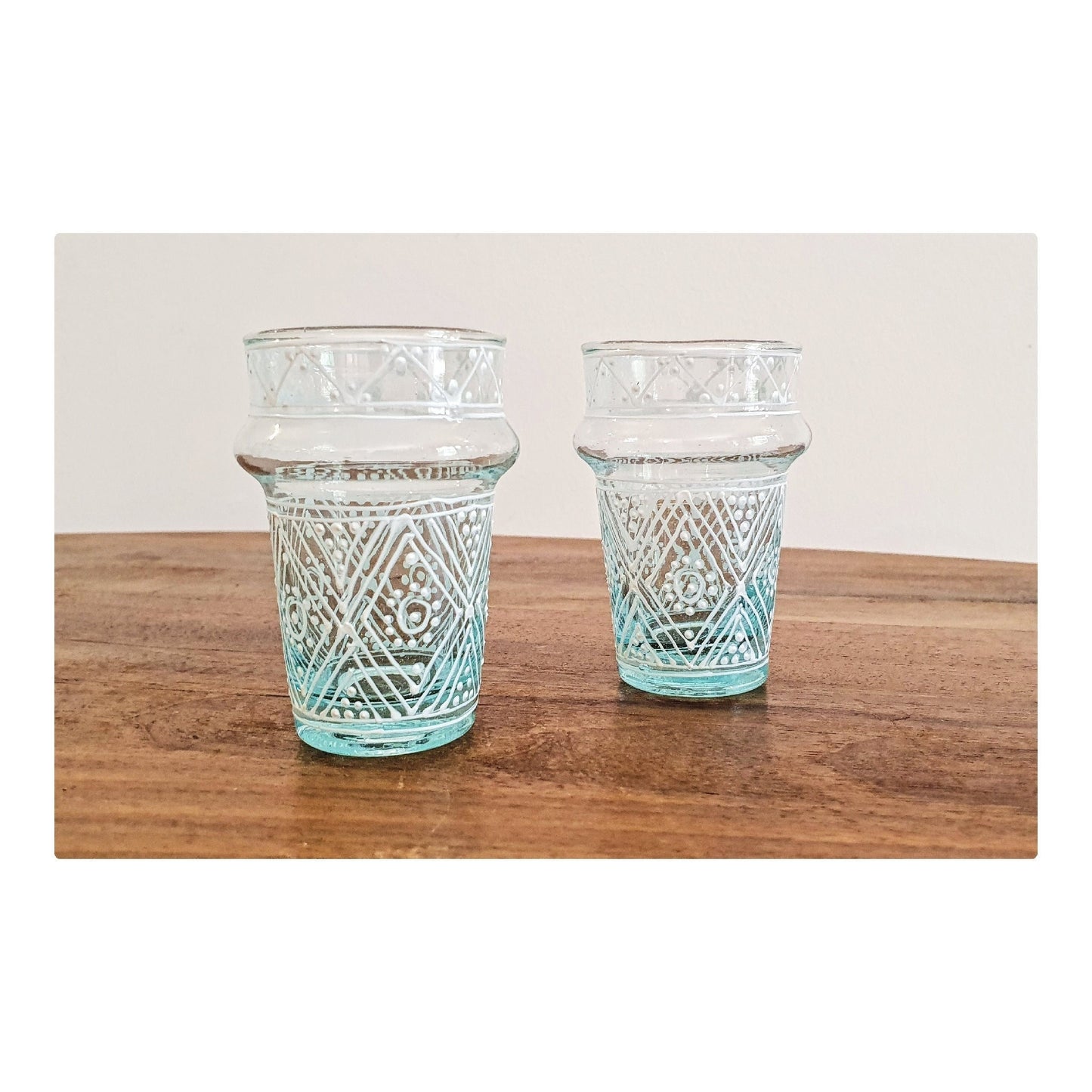 Ensemble de verres à thé marocain Beldi