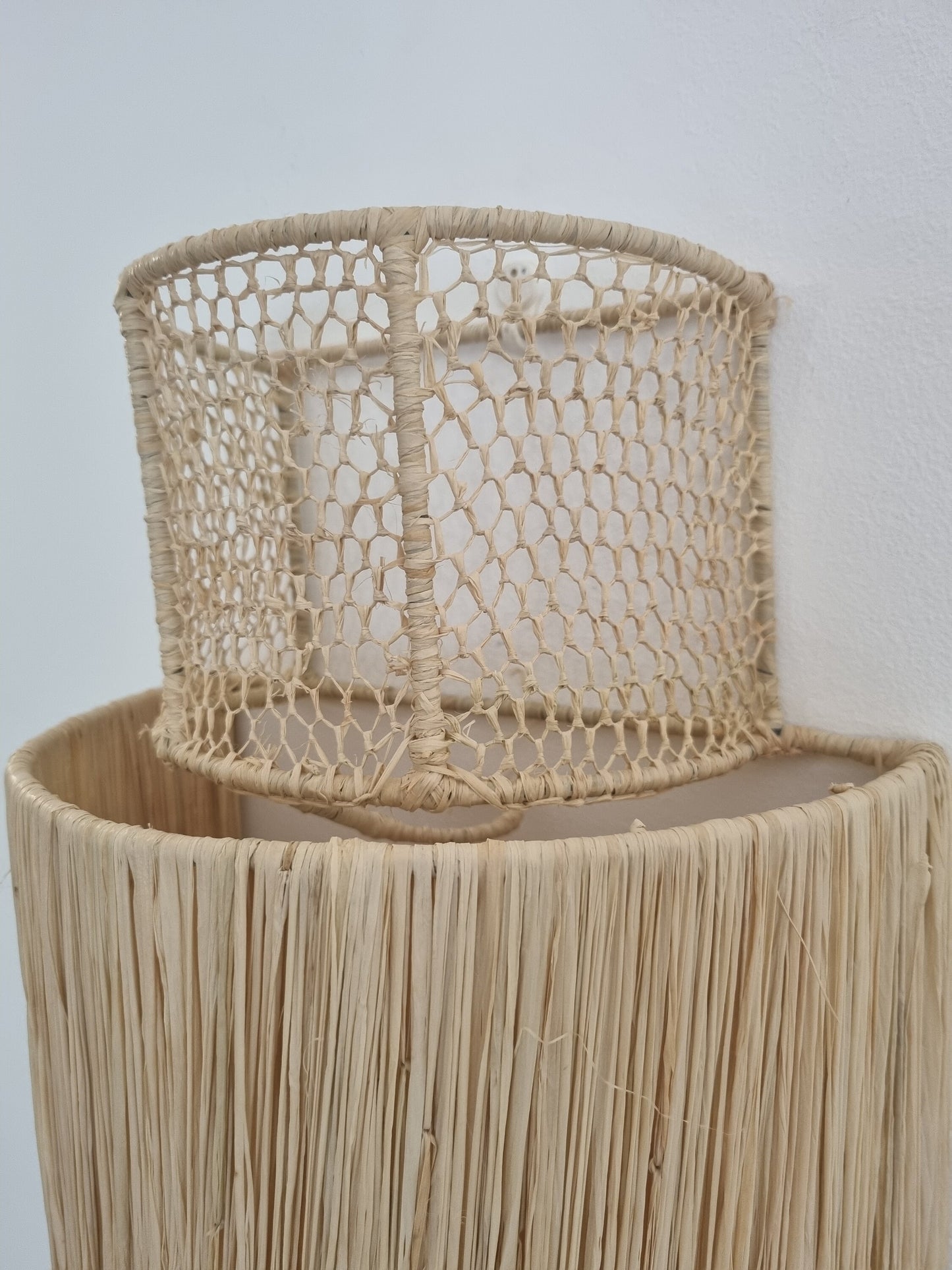 Applique murale en fibres naturelles