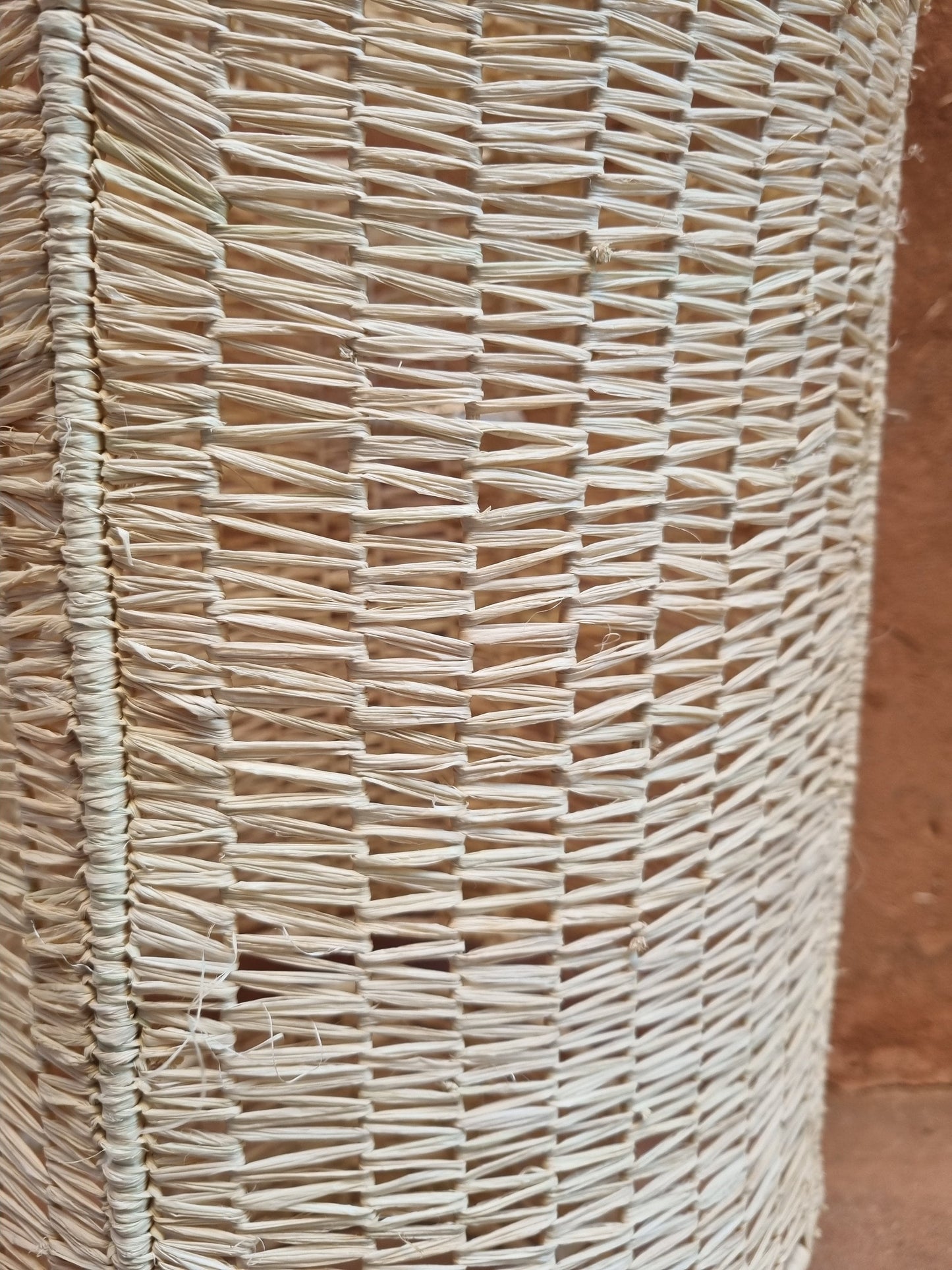 Stylish Boho Raffia Suspension Lamp