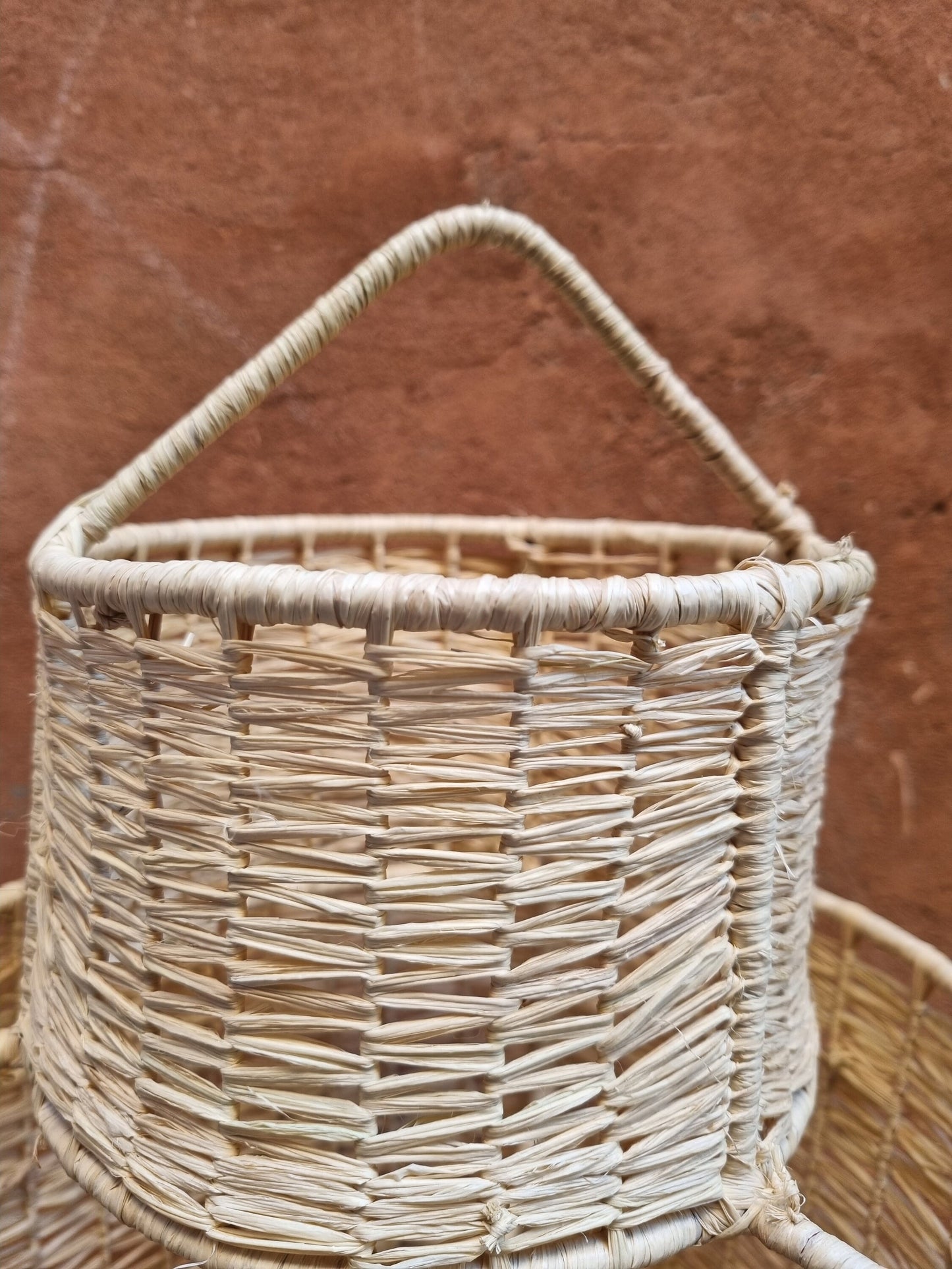 Raffia Bohemian Chic Hanging Fixture
