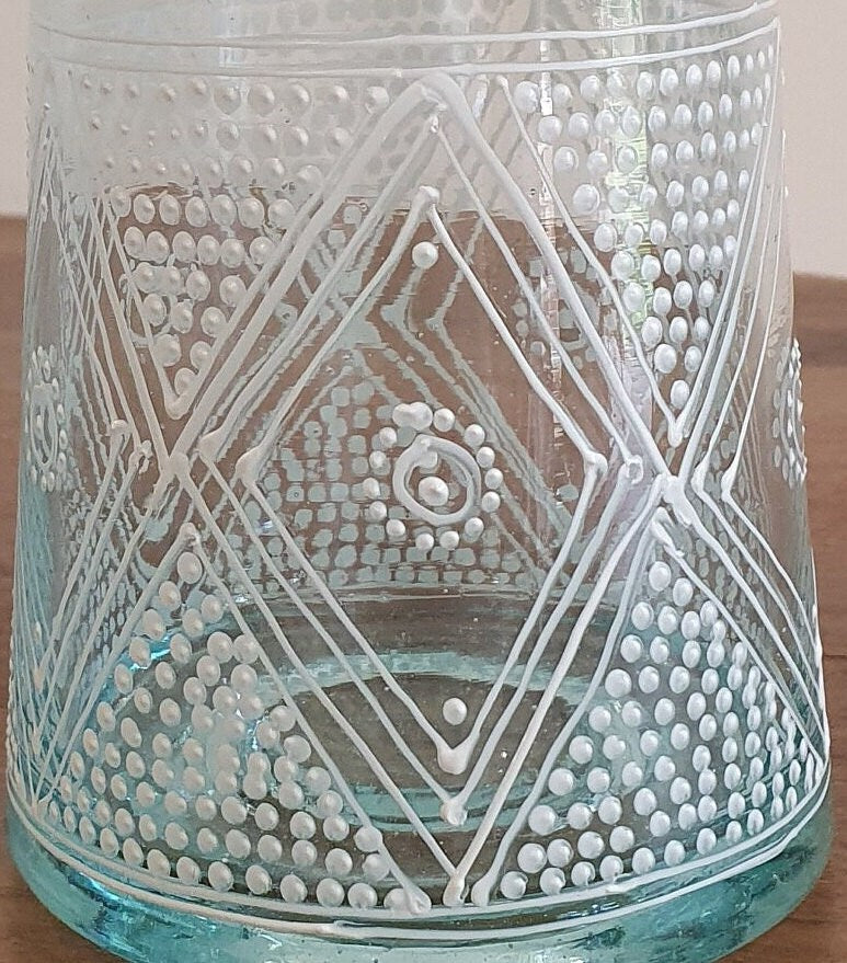 Lot de 6 élégantes coupes en verre Verre Beldi.