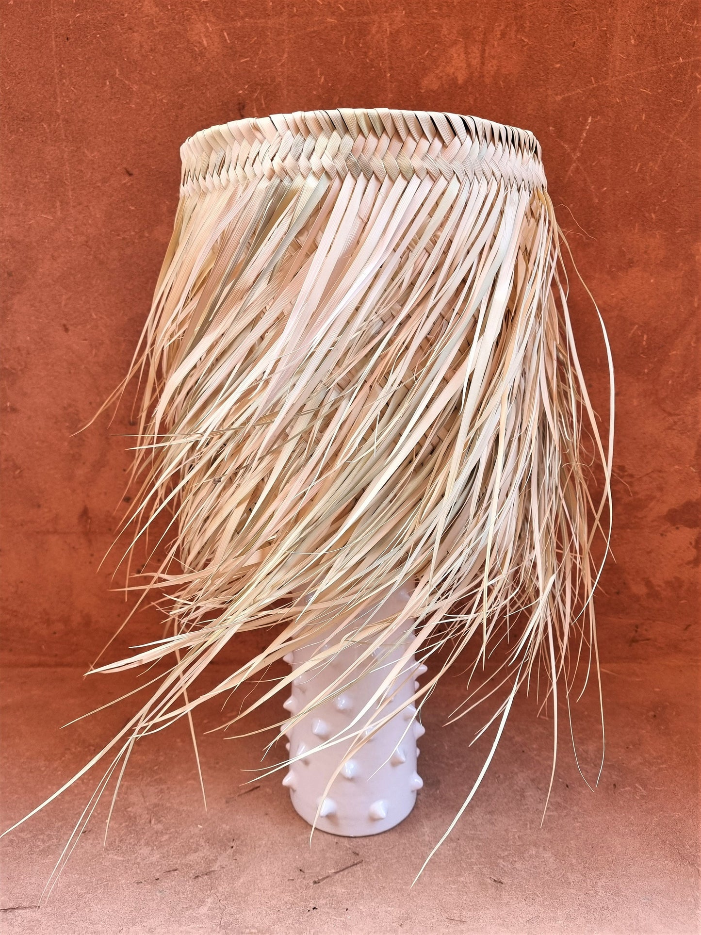 special order for sasha adler 2 Abat jour en feuille de palmier