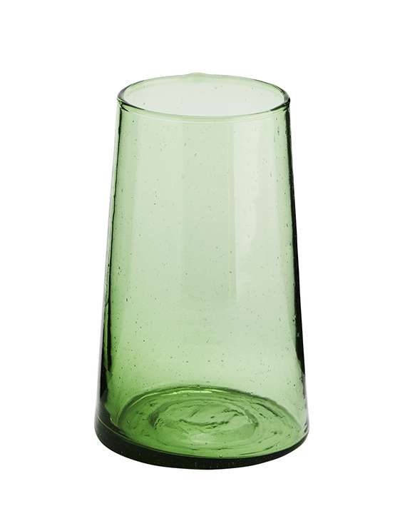 Pack en vrac de 6 verres Beldi Verts.