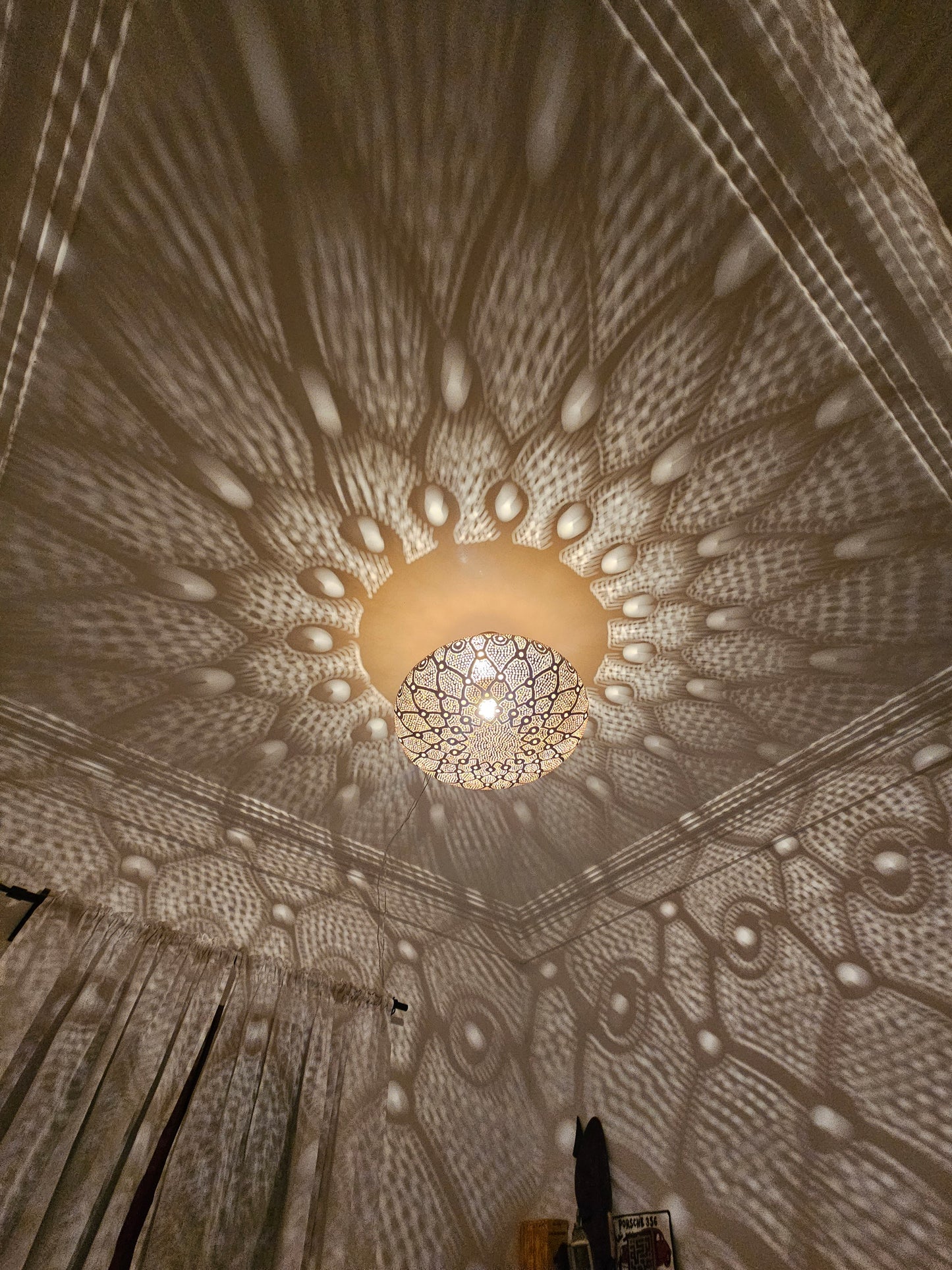 Moroccan pendant light, modern brass ceiling light, Moroccan pendant light