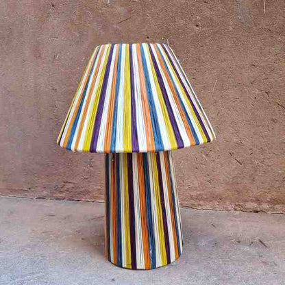lamp design, diy design, raffia , lampshade, lamp, unique, shades,handmade