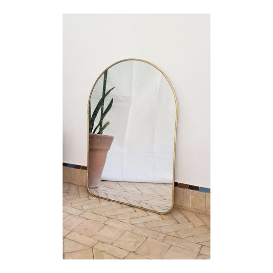 special offre pour Federica Lenzi Miroir mural  en laiton  en forme de porte - 100*65 cm