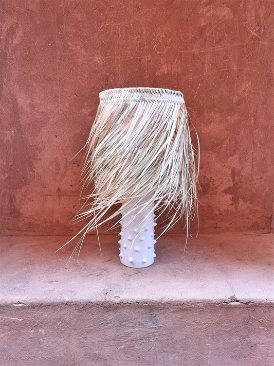 special order for sasha adler 2 Abat jour en feuille de palmier