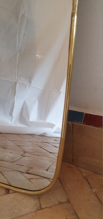 Miroir doré pour décoration intérieure