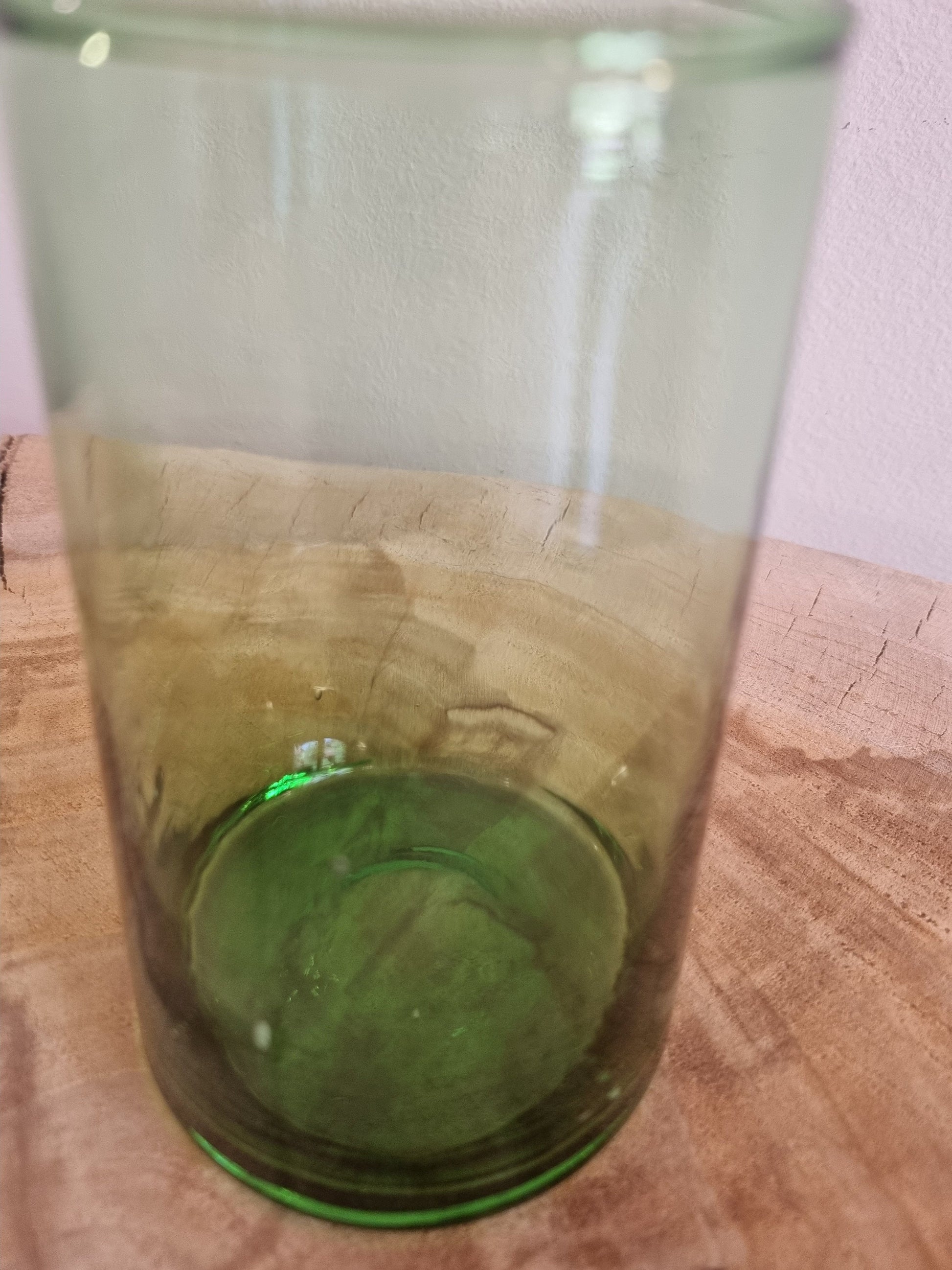 Collection de 6 verres Beldi verts.